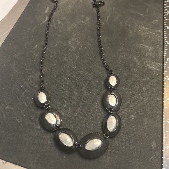 Beautiful red and black necklace signed RMN - Picture 6 of 9